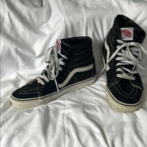 Vans Black SK8-High Top Sneakers